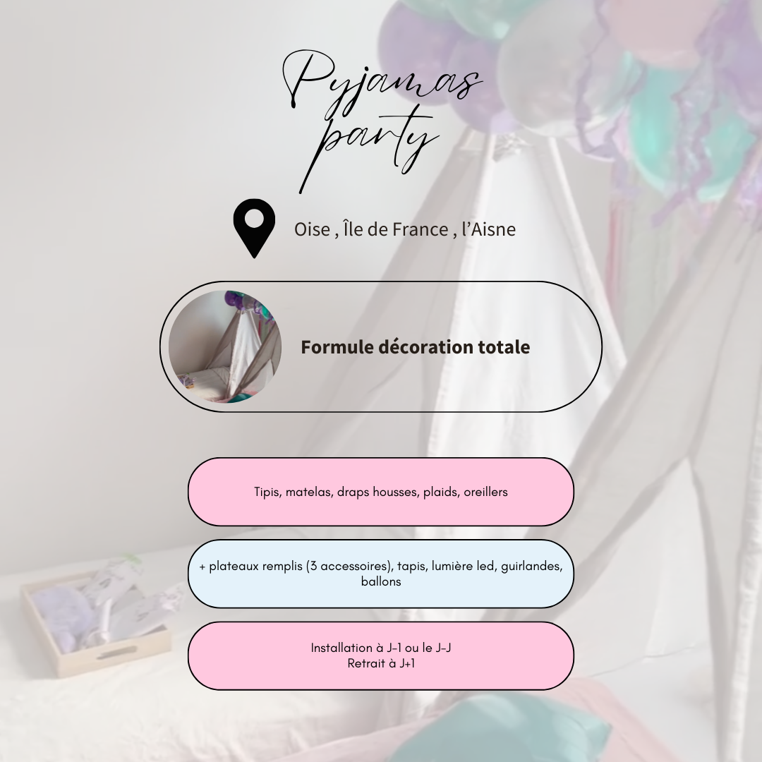 Formule décoration totale