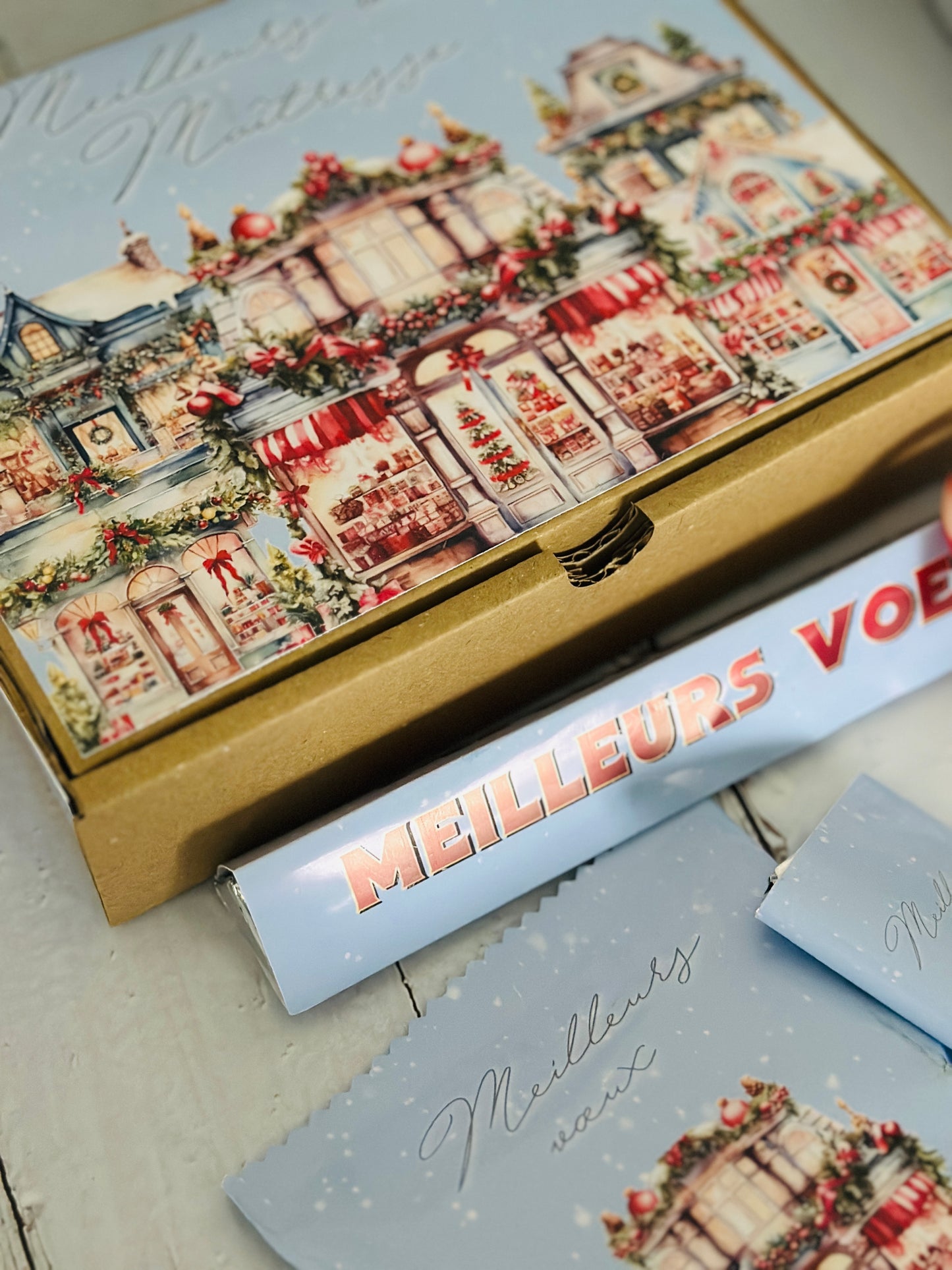 Coffret gourmand Adultes Village de Noël