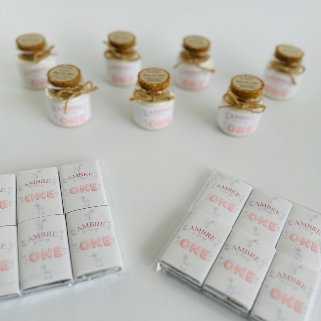 Mini Chocolats individuels personnalisés