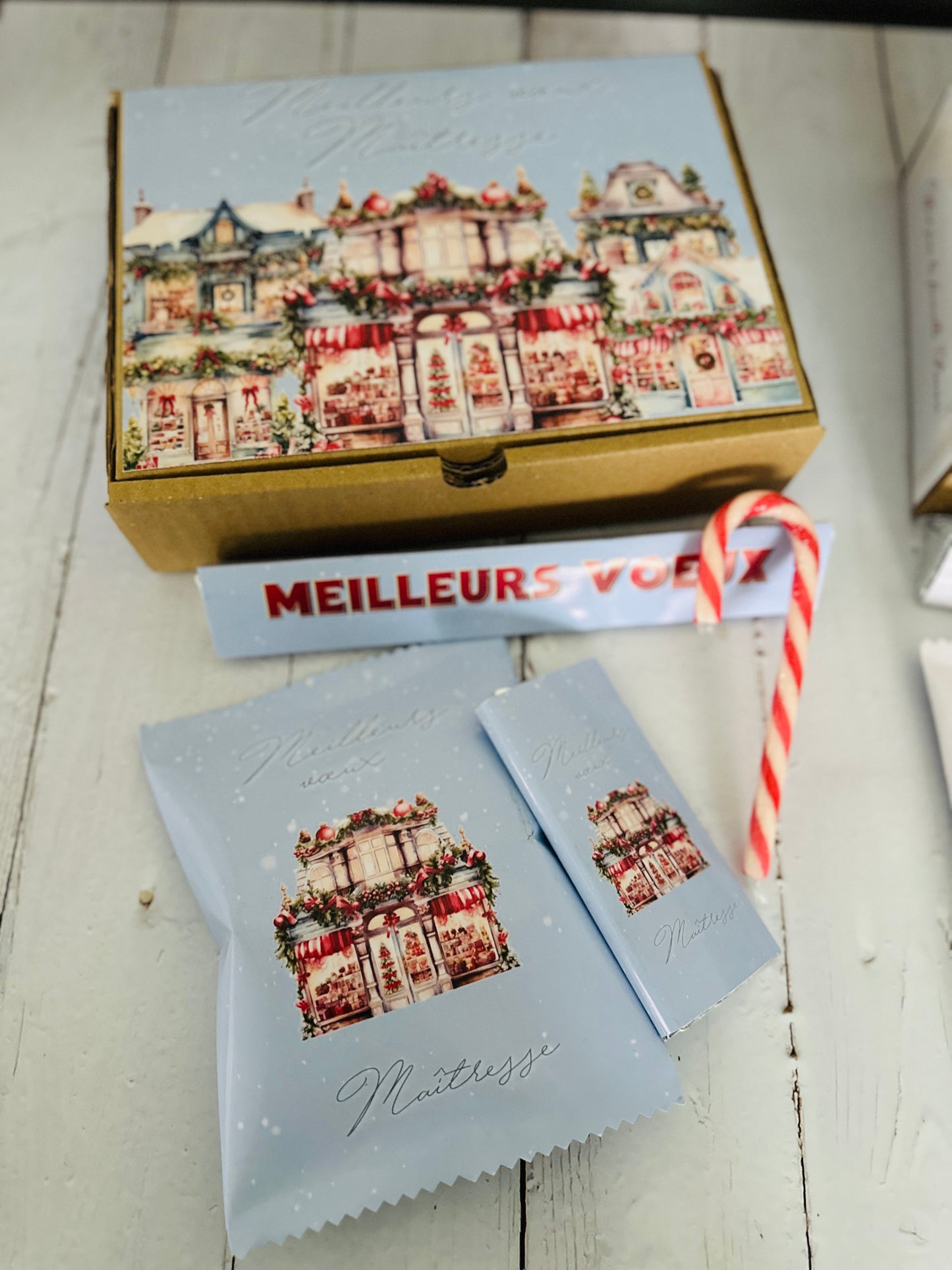 Coffret gourmand Adultes Village de Noël