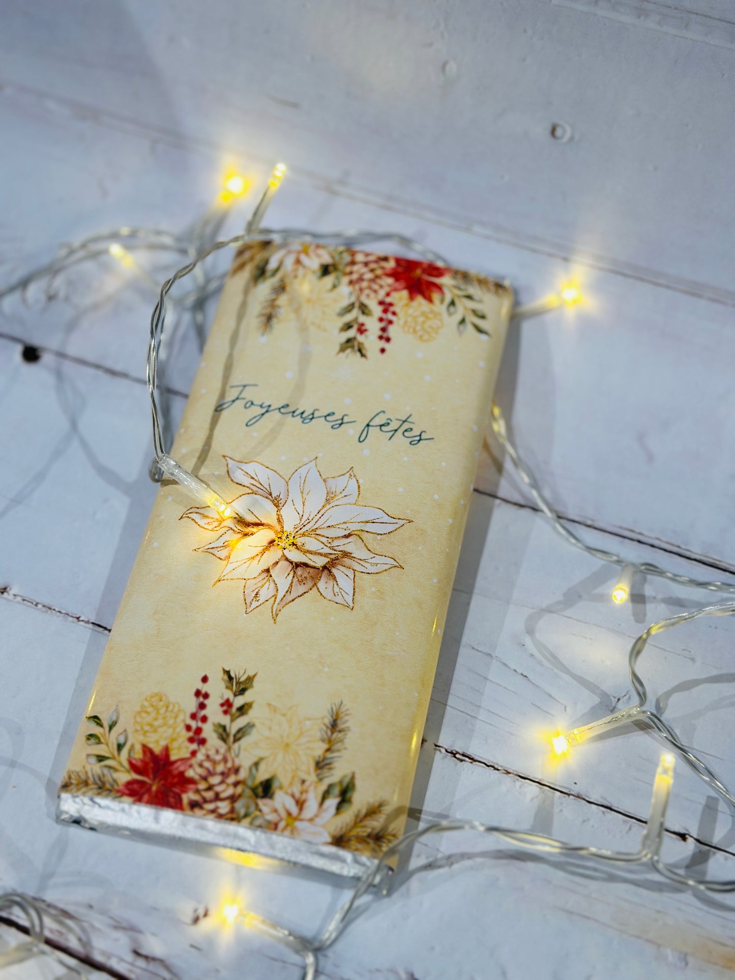 Tablette de chocolat personnalisée